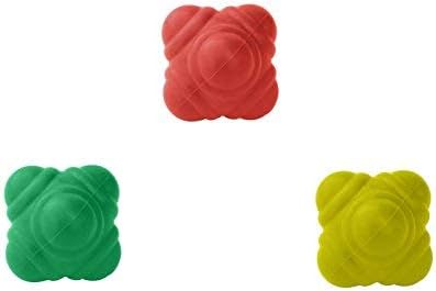 GSI Reaction Balls 72mm | Six-Sided Reflex Training Balls | 3 Pack