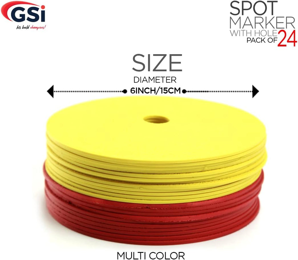 GSI 6 inch hole spot markers with metal carry stand