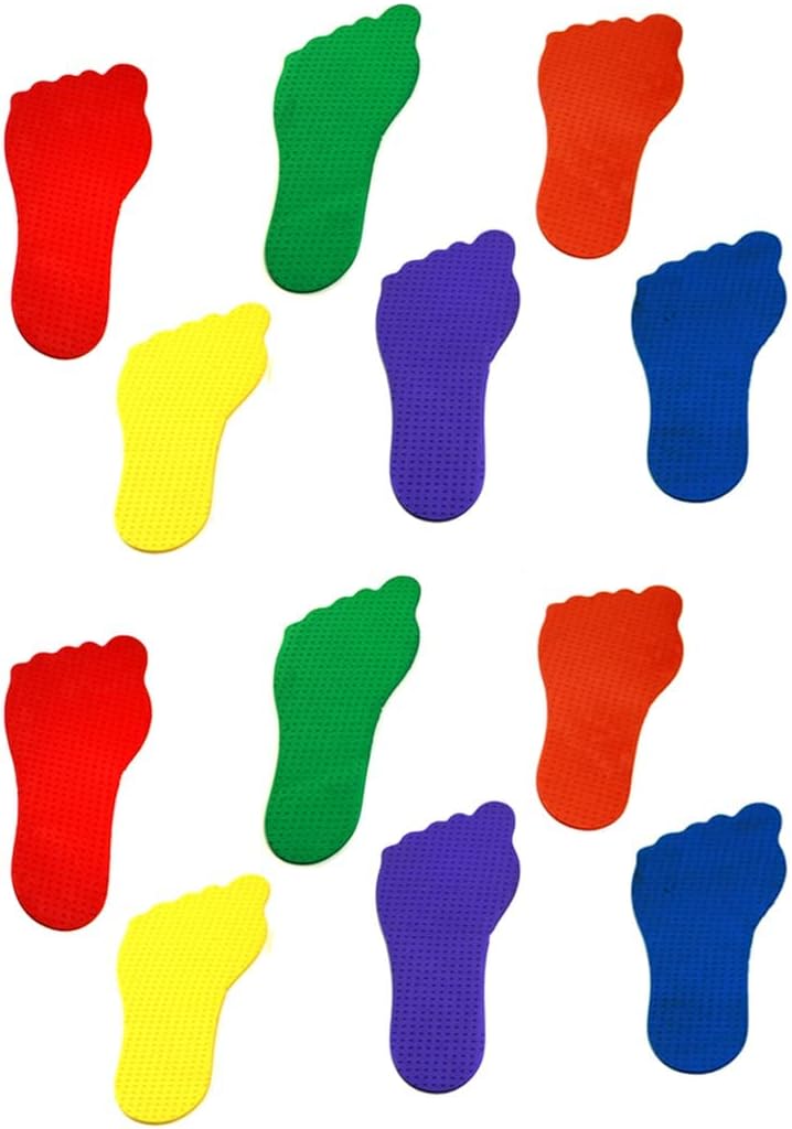 GSI footprint spot markers for kids motor skills