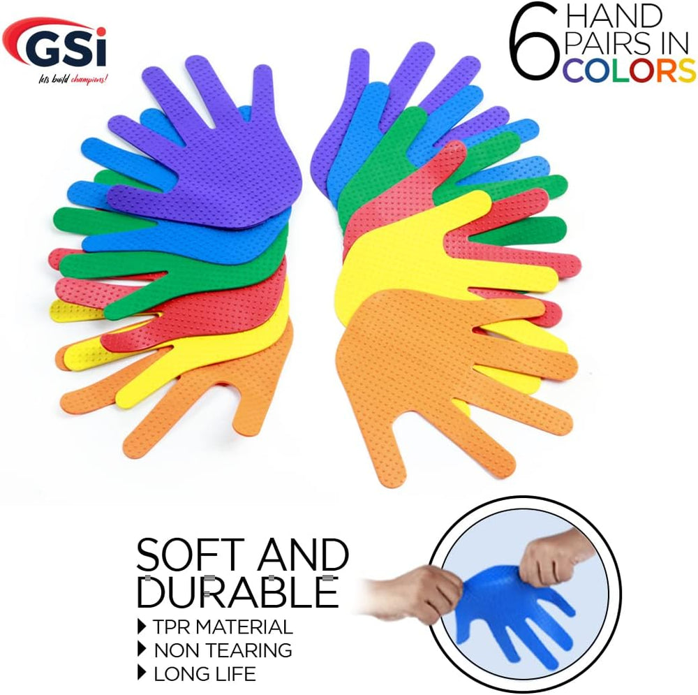 GSI handprint spot markers for kids balance and therapy