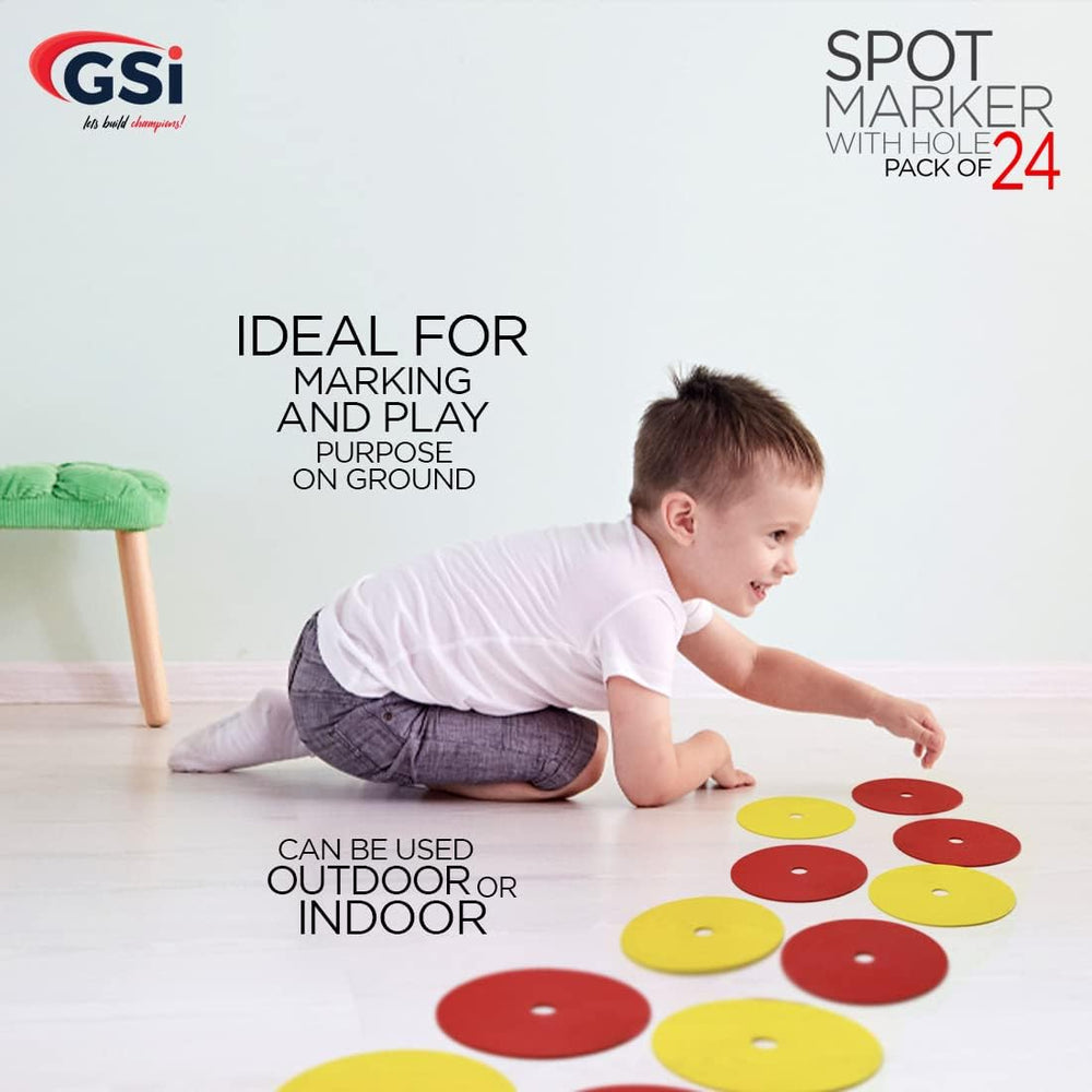 GSI 6 inch hole spot markers with metal carry stand
