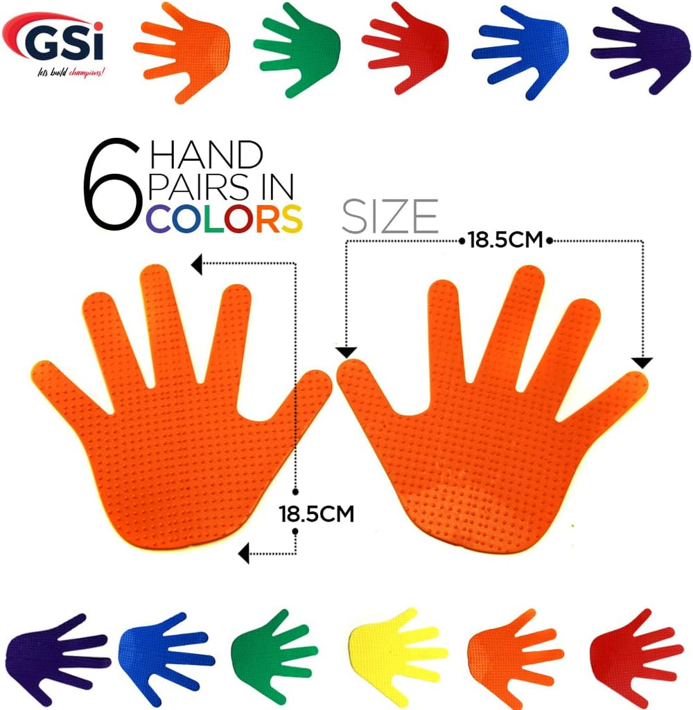 GSI handprint spot markers for kids balance and therapy