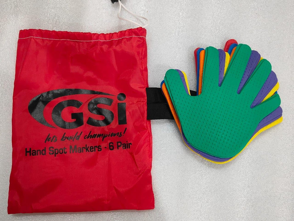 GSI handprint spot markers for kids balance and therapy