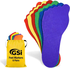 GSI footprint spot markers for kids motor skills