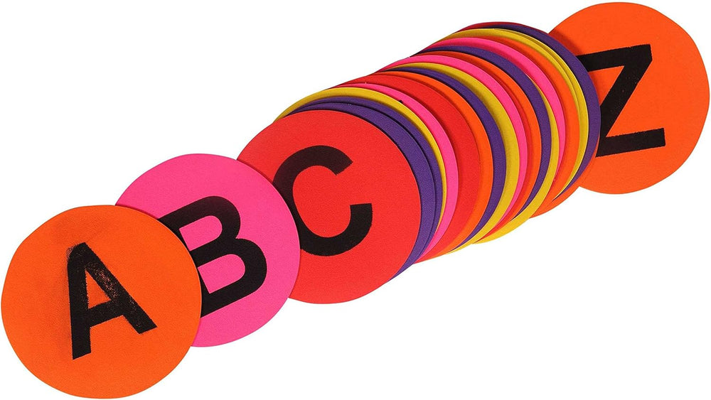 GSI alphabet A to Z floor letter spot markers
